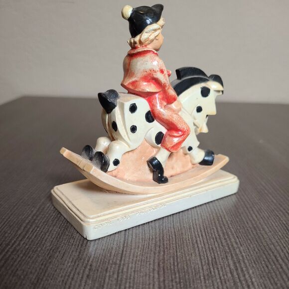 Sebastian Miniatures SML214 Ride to the Hounds 1980 Rocking Horse Vintage 4 Inch - Picture 6 of 12